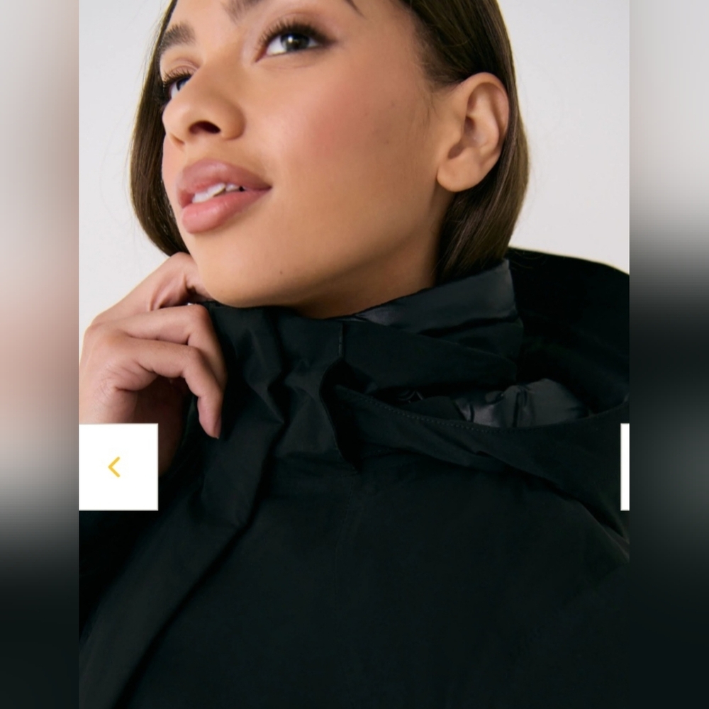 Lole Black Puffer Jacket - Picture 3 of 6